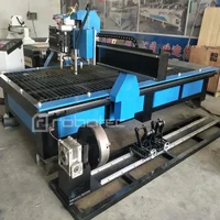 New Design 3 Axis 4 Axis CNC 60 100 amp Plasma Controller 3d 5*10FT CNC Plasma Cutting Machine Metal Pipe Cutter 2