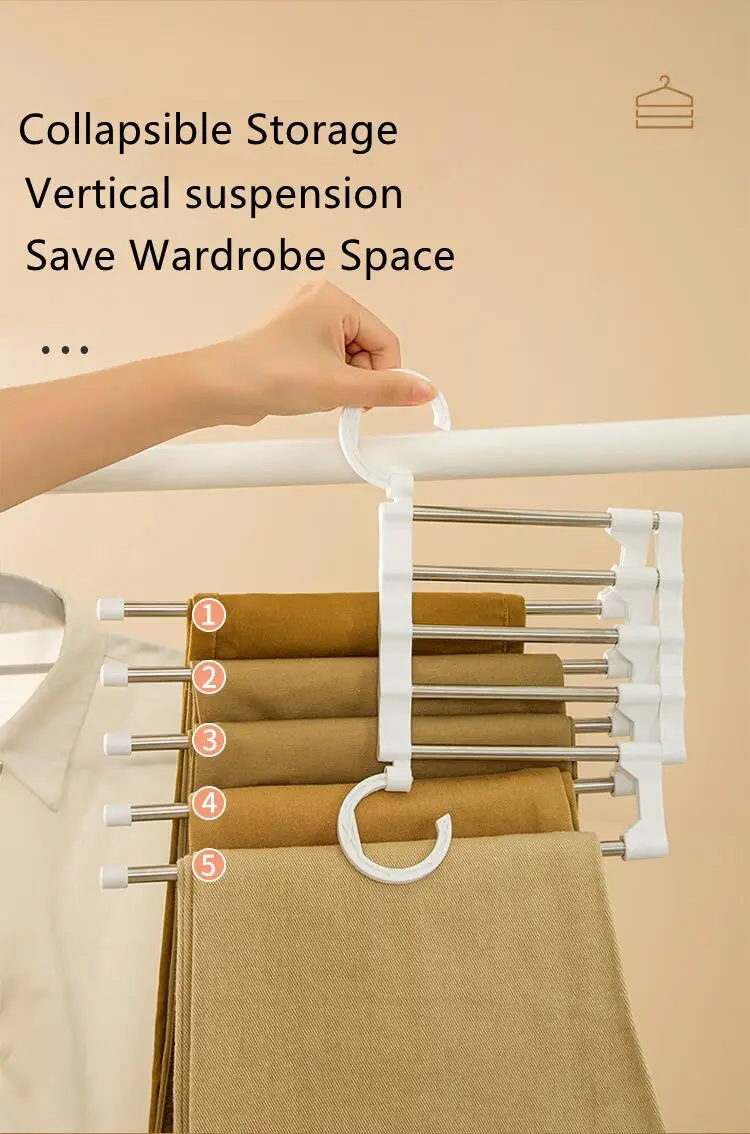 5 In 1 Save Space Saver Hanger