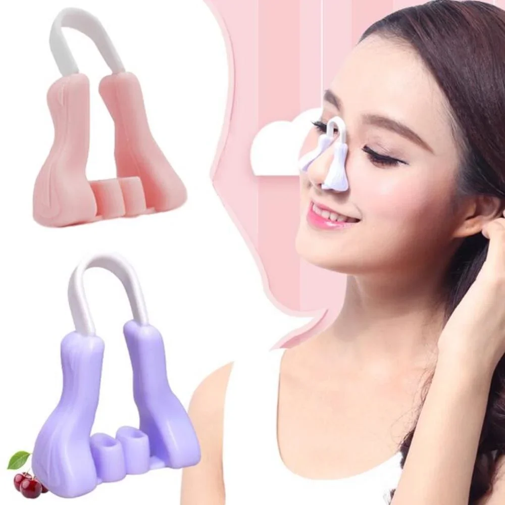 Nose clip Nose shaper 1pc Hurtless Magic Nose Shaper Clip Nose Lifting Shaper Shaping Bridge Straightener Silicone Slimmer Beauty Face Tools