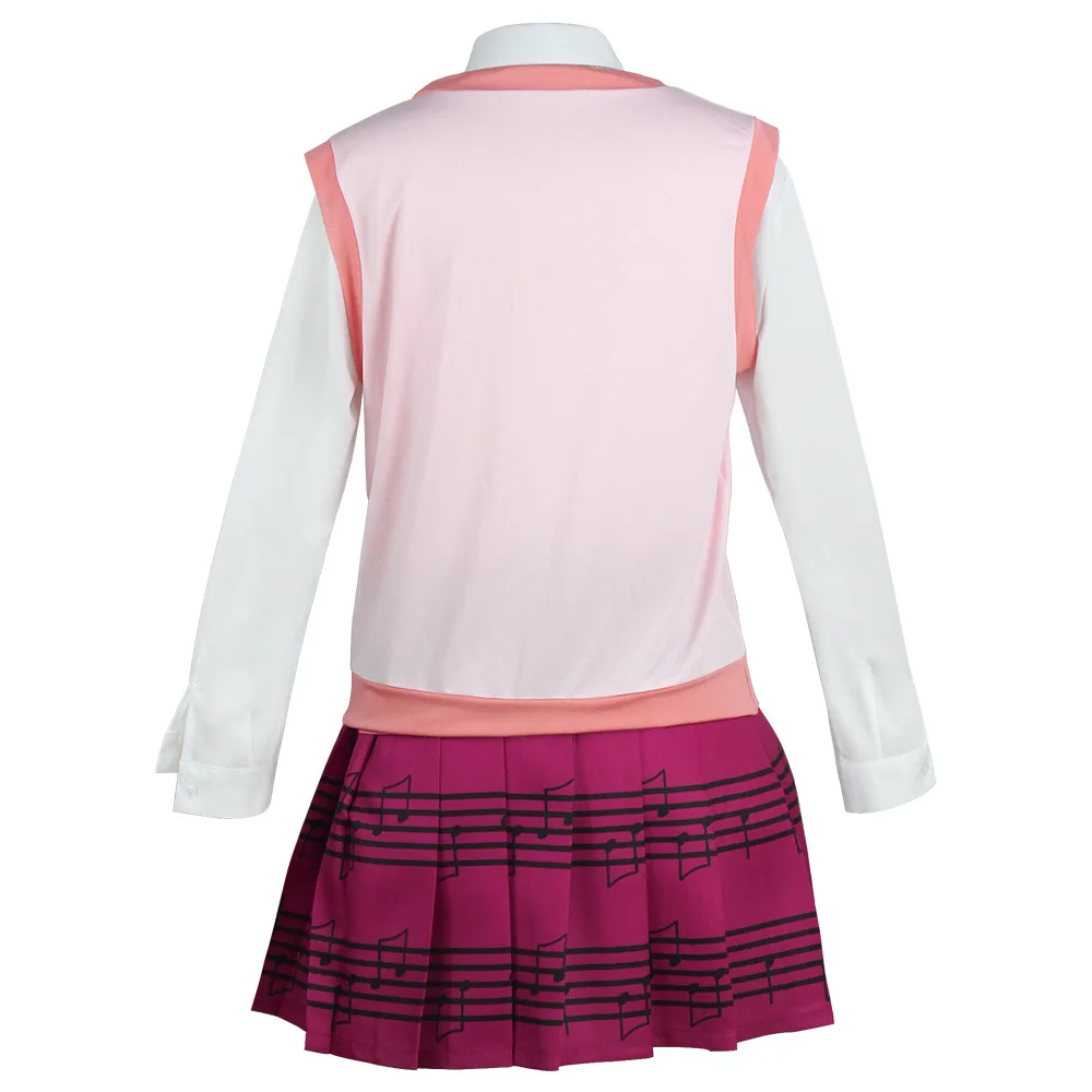 Danganronpa 2: Kaede Akamatsu | School Uniform Cosplay Costume Set 30 Danganronpa 2 Kaede Akamatsu School Uniform Cosplay Costume