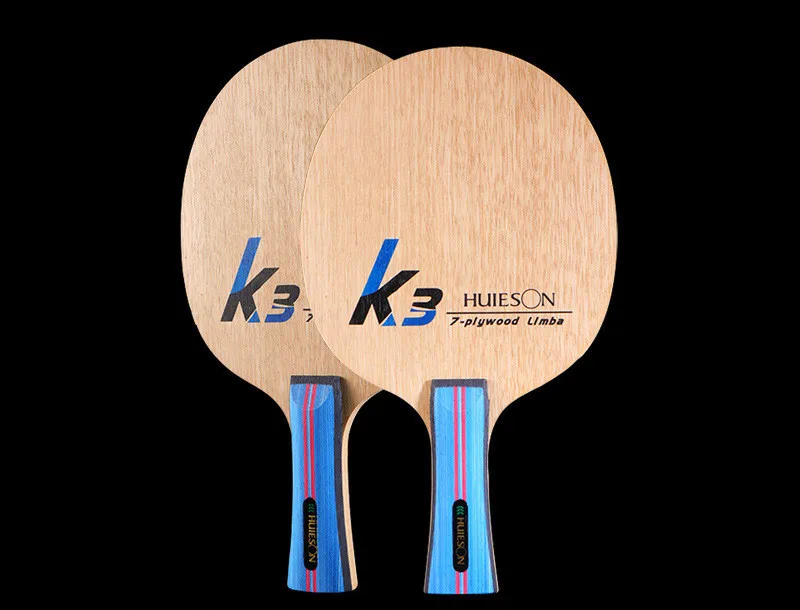 Description Picture 2 of itemHuieson Table Tennis Blade K3, 2 Ply Limba 5 Ply Ayous Wood Ping Pong Blade for DIY Table Tennis Training Racket