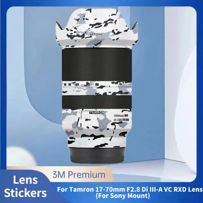 

Для Tamron 17-70 мм F2.8 B070 для Sony Mount Decal Skin Vinyl Wrap Film Camera наклейка на рассеиватель 17-70 2,8 F/2,8 Di III-A VC RXD