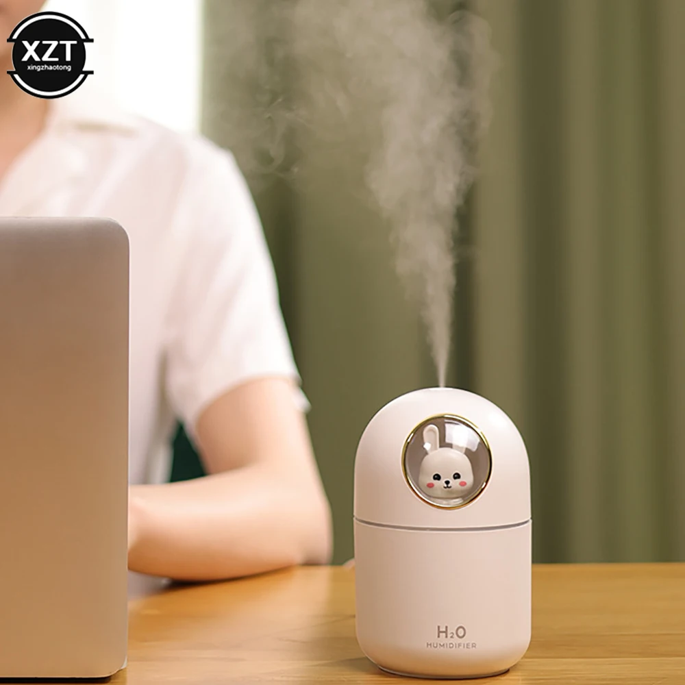 

Мини-увлажнитель воздуха, 300 мл, USB