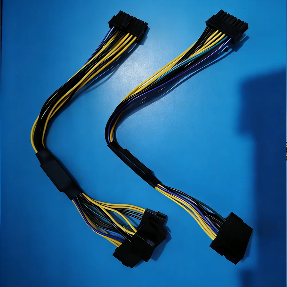 후지쯔 마더보드 24핀-16핀 와이어 24핀-16핀 메인보드 어댑터 전원 케이블 와이어 18awg 30CM