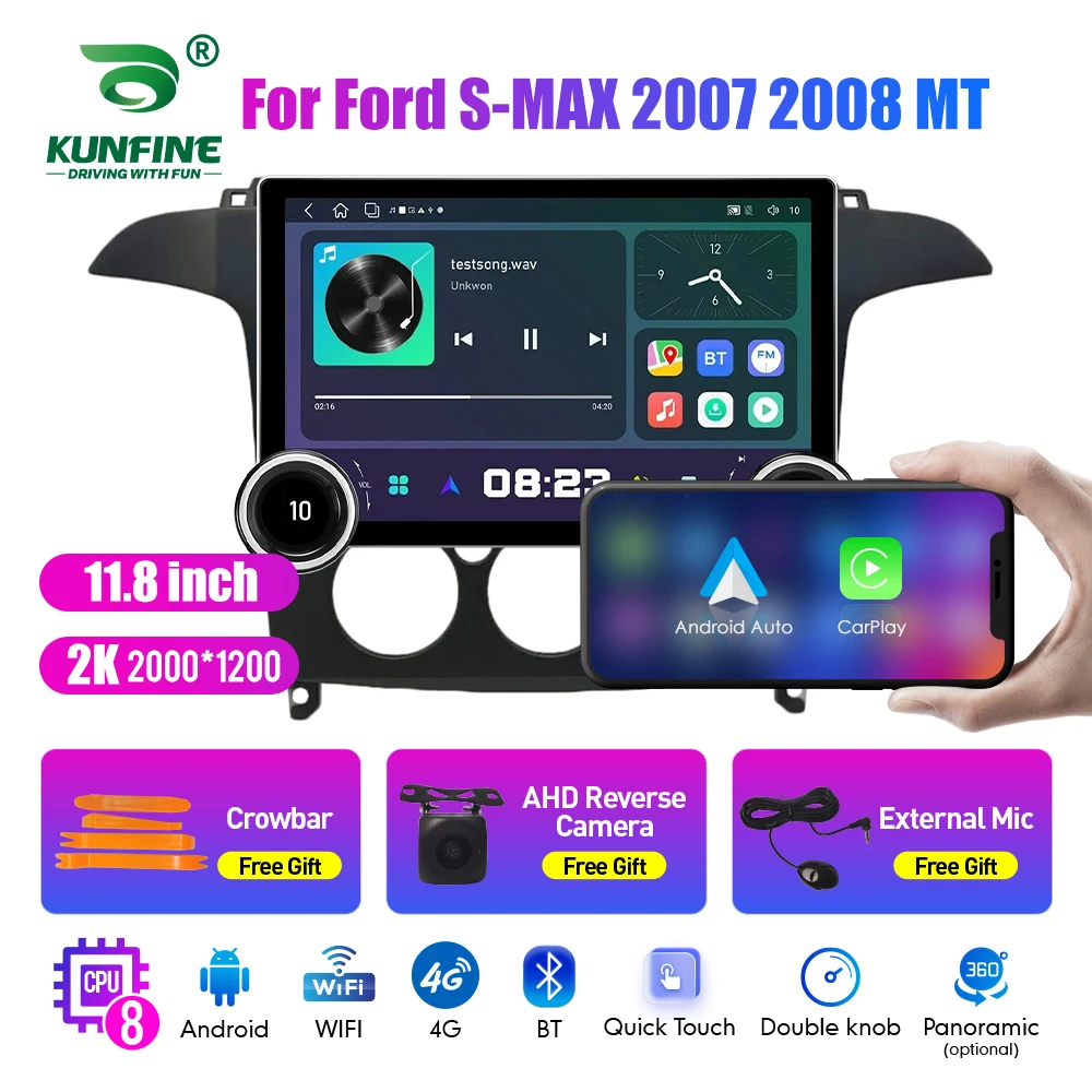 

Автомагнитола для Honda S-Max 11,8-2007, 2008 дюйма, 2K, 2 Din