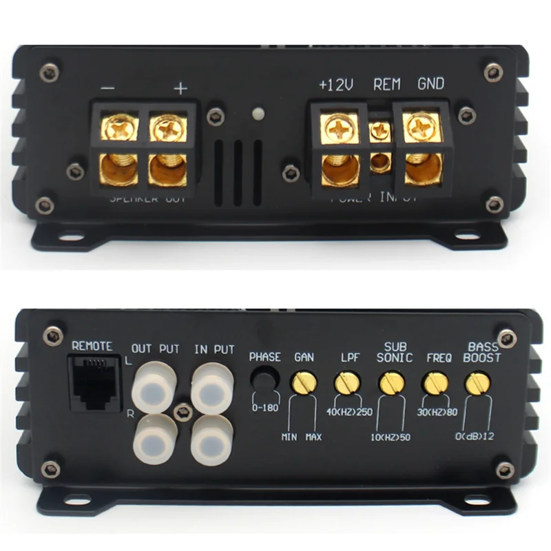 -A15I 싱글 채널 앰프 클래스 D 디지털 카 앰프 600W 고출력 카 앰프 카 오디오 개조 K-600.1D