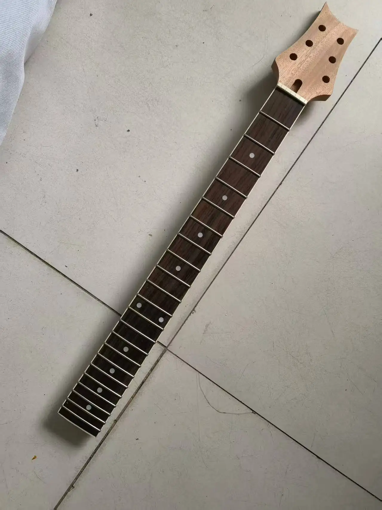 Yinfente Electric Guitar Neck - 25.5" Scale Mahogany With Rosewood Fretboard