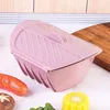 Silicone Steamer Box with Lid Professional Fish Steamer Silicone Steamer Microwave Food Grade Kitchen Gadgets 5