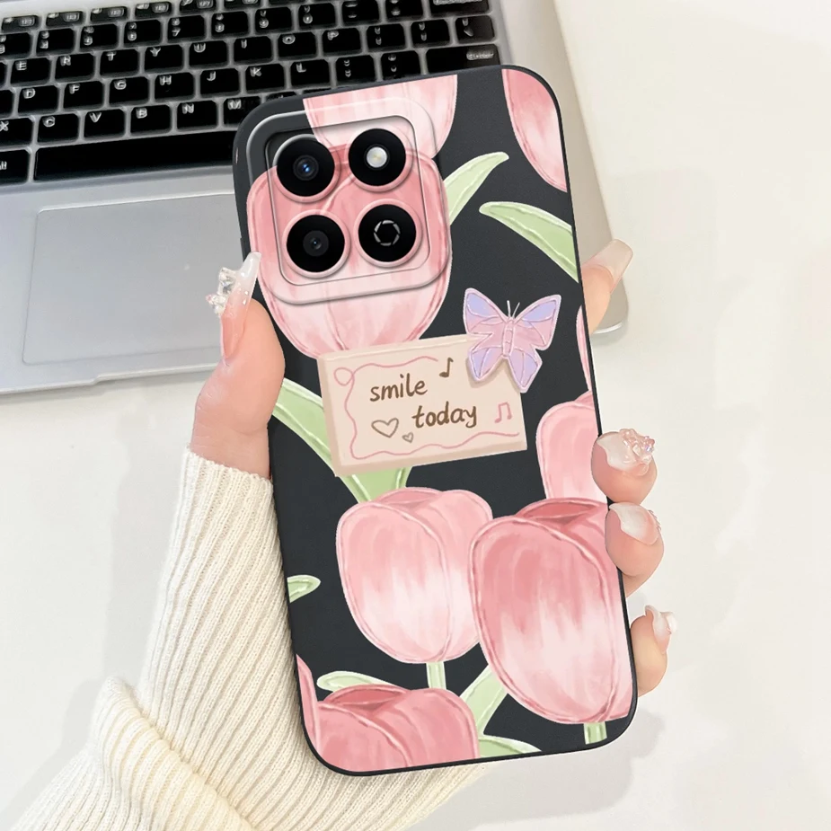 Cute Rabbit Cartoon Soft Silicone Phone Case -