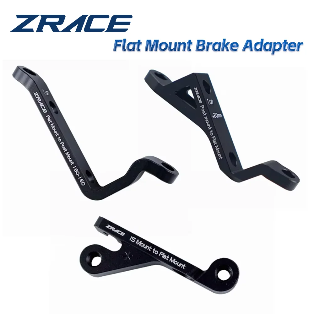 Zレースポスト/フラットマウントブレーキアダプターへのマウント