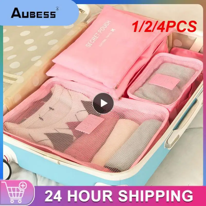 

1/2/4PCS Organizer Clothes Organizer Bag Waterproof Clothing Underwear Shoes Storage Bag Luggage Bag Travel Bag Organizador