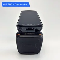 20m Long Range Android 11 WIFI 4G Bluetooth RFID UHF  Handheld Reader Barcode Scanner for Warehouse/Livestock/Laundry Management 2