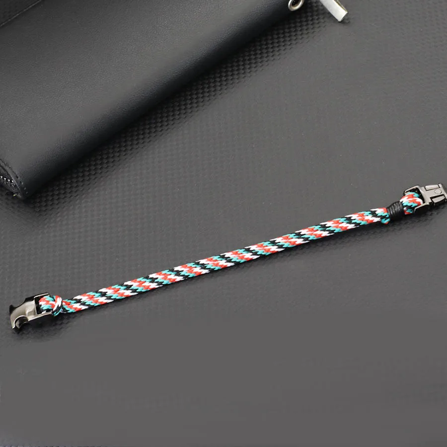 Handmade Braided Rope Bracelet for Men Outdoor