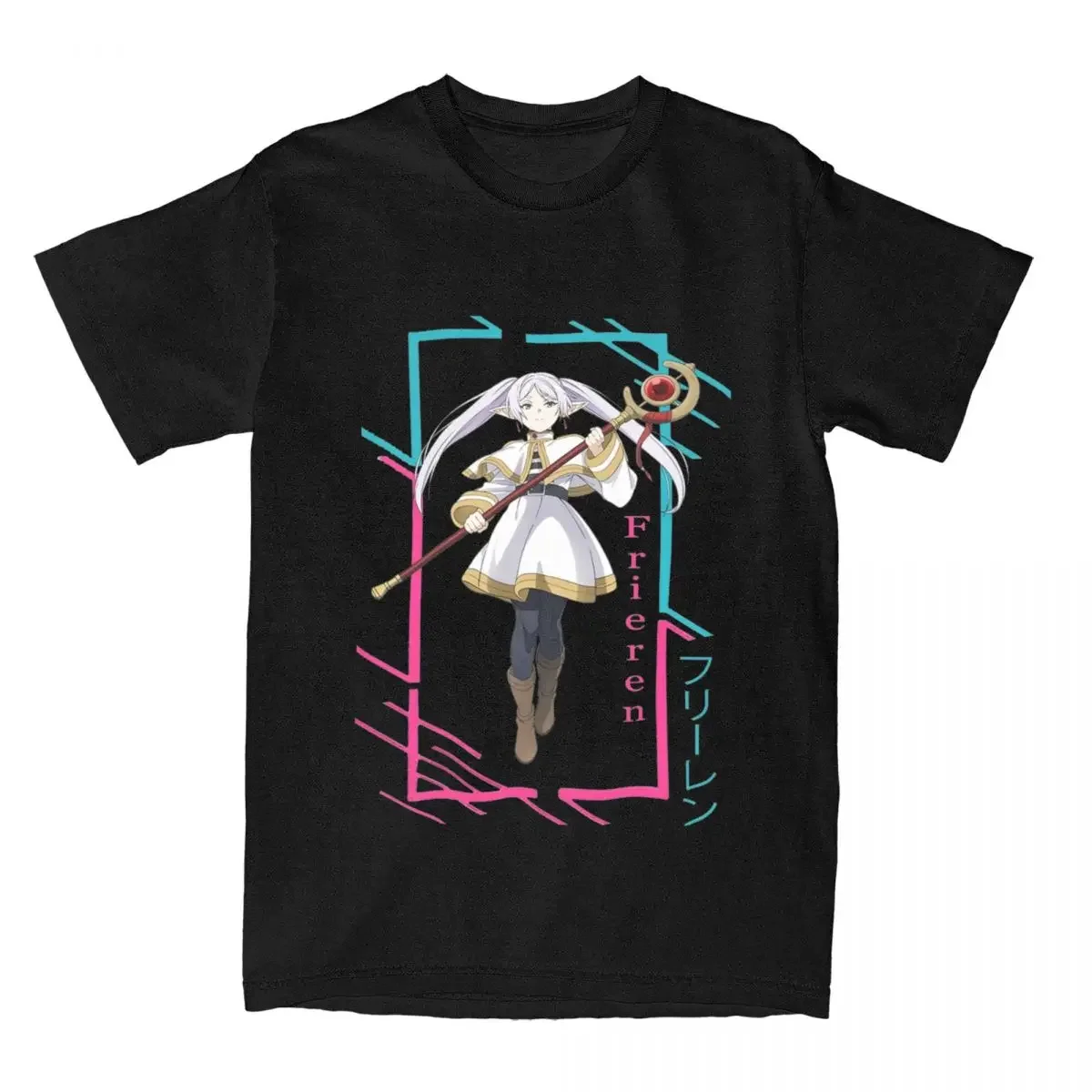 

Japanese Anime T-shirt Women Cute Graphic Clothes Harajuku Casual Short Sleeve Tee Shirt Cartoon Great Magician Clothing Y2k Top