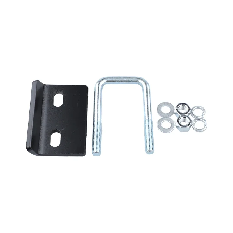 Heavy-duty hitch tensioner U bolt spherical mounting stabilizer swing bracket damper for trailer hitch units Steel
