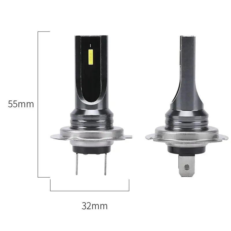4Pcs 자동차 H7 LED 전구 헤드 라이트 램프 화이트 6000K 80W CSP 칩 6SMD 오토바이 안개 램프 1860 16000LM 러닝 라이트