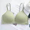 Maternity Large Size Nursing Bra Without Wire Rims Simple Solid Color Underwear Breathable Cotton Soft Maternity Underwear 4