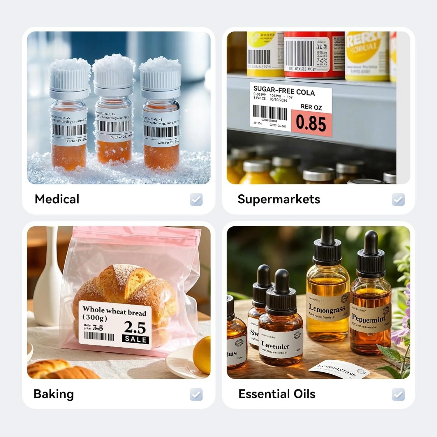 Transfer Label Paper For NiiMBOT M2 M3 Z401 B32 Thermal Transfer Label Printer White Transparent Color Laser Sticker Keep-Long