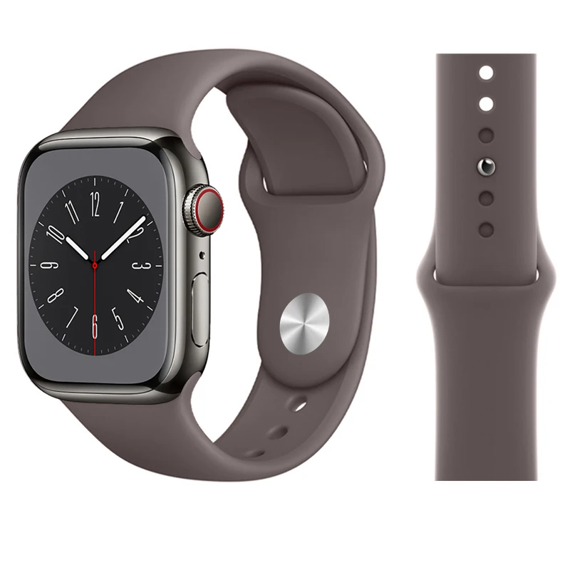 ตัวเลือกสินค้า สายซิลิโคนสุดเก๋สำหรับ Apple Watch ใส่สบายไม่ร้อน