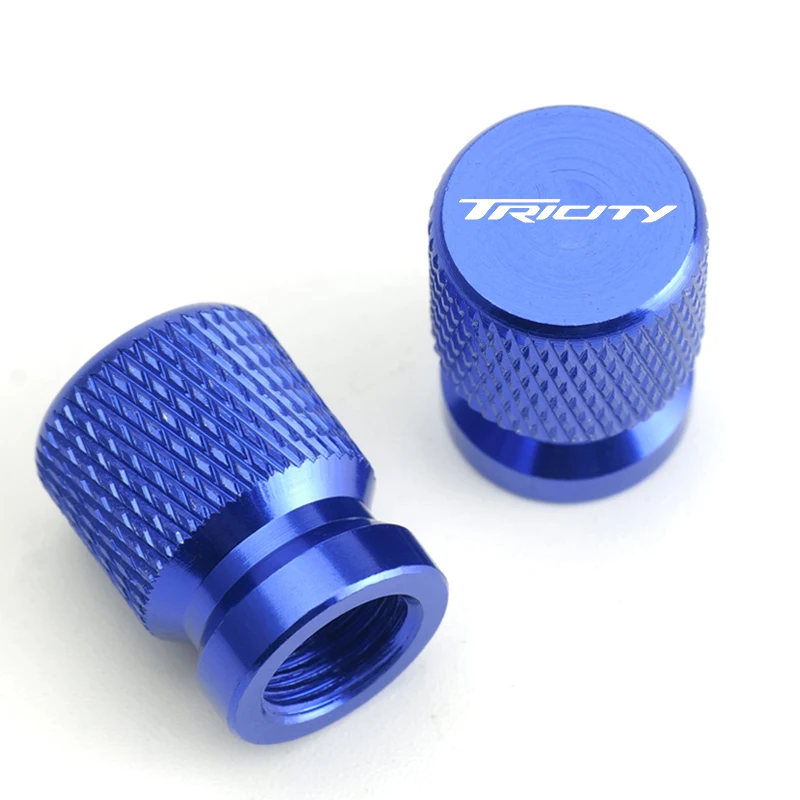 Premium CNC Aluminum Motorcycle Tire Valve Caps - Airtight & Dustproof Cover