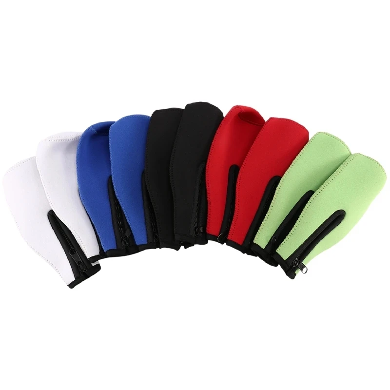 

10 Pieces Beer Bottle Coolers Bottle Insulator Sleeve Covers With Ring Zipper For 12 Oz 330 Ml Bot Insulation Shock Absorption