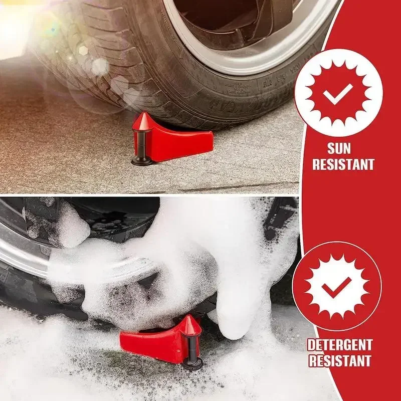1PC Anti-Pinch Car Wash Tool-Hose Slide Tire Wedge Wheel Guide Prevents Detailing/Washing Accidents