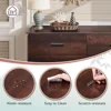 Wood Dresser for Bedroom, Wide Chest of Drawers, Large Brown Storage Tower Unit, Modern Store Organizer for Living Room, Hallway 2