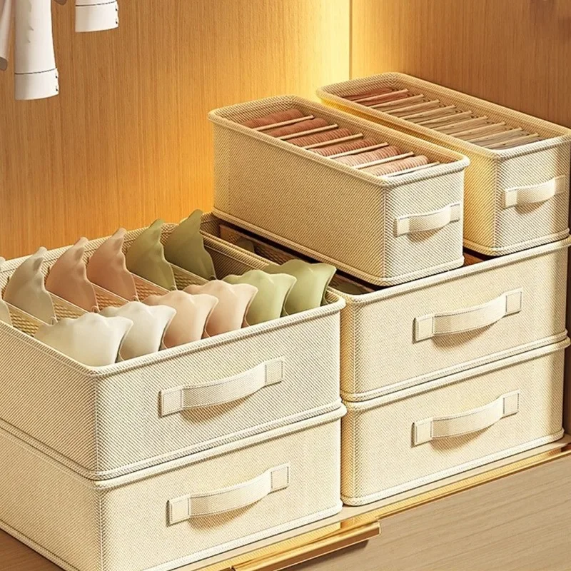 Bedroom Cabinet Drawer Organizer Bra Socks Underwear Organizer Box Closet Clothes Organizer Wardrobe Clothing Storage Organizers