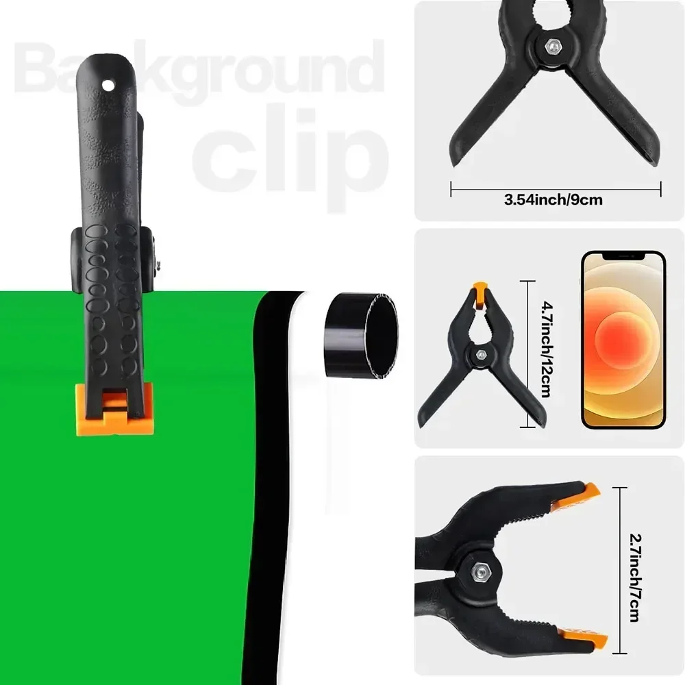 Background Stand 2x2/3m Aluminum Alloy Studio Photo Frame Backdrop Stands Support System Professional Photography Accessories