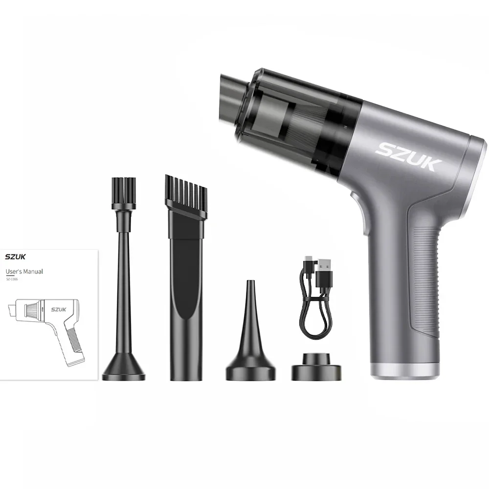 SZUK 780000PA مكنسة كهربائية قوية صغيرة لاسلكية مح...