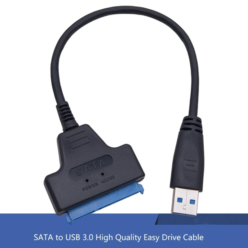 2.5 인치 하드 드라이브 HDD SSD 하드 드라이브 어댑터 변환기 케이블 교체 6Gbps QX2A 용 to USB3.0 어댑터 케이블