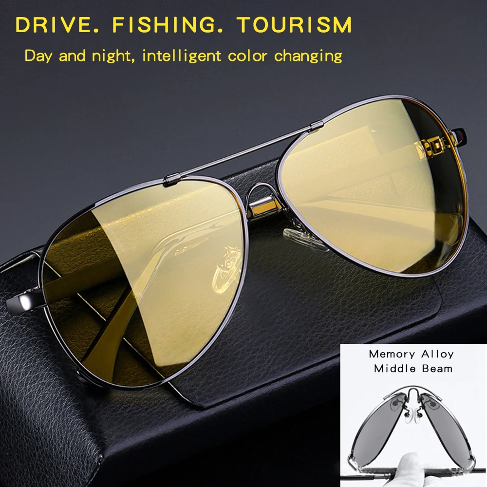 

Eyeglasses Men Sunglasses Stylish Designer Luxury Gafas Night Vision For Women Profesional Lenses Glasses Driving Night For Men
