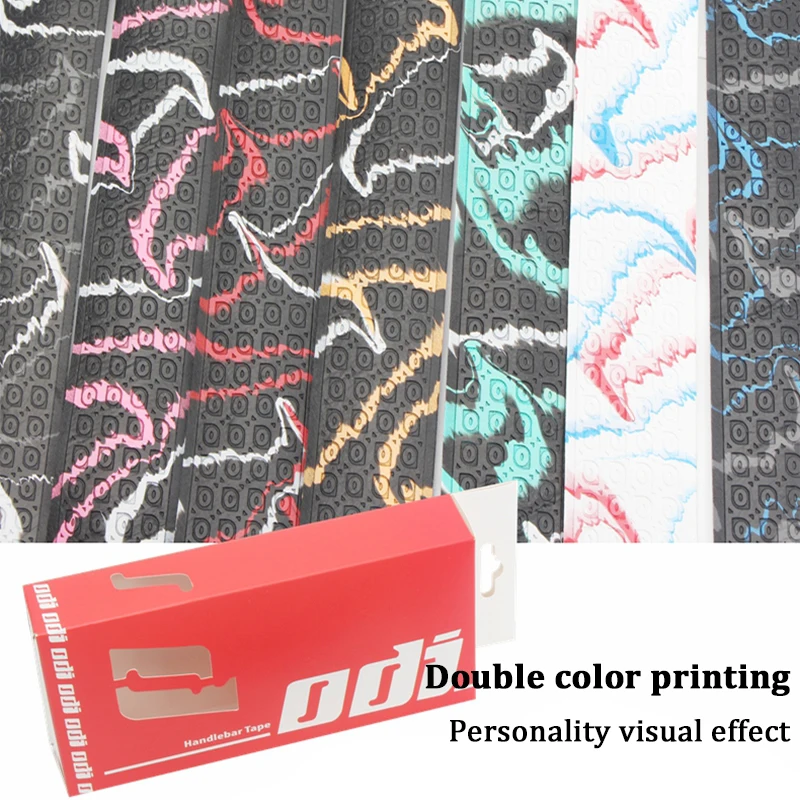 ODI Bicycle Handlebar Tape Anti-skid Bar Belt Bike Steering Wheel Cover Road Bike Cycling Handle Non-slip Belt Tape Handle Tapes