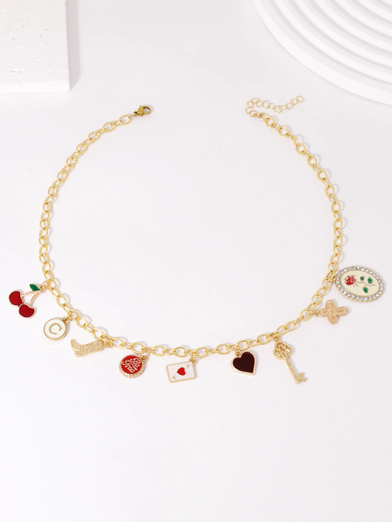 Charm Necklace Pendants Minimalist Jewelry for Women
