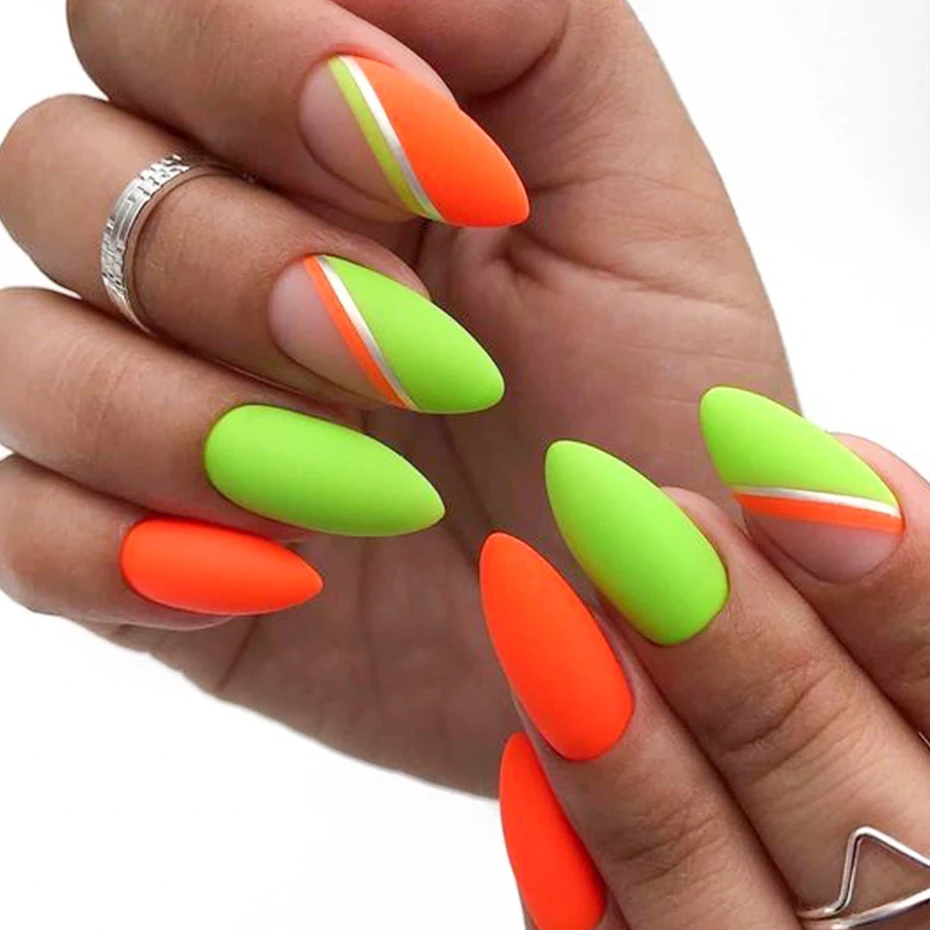 Bright Fluorescent Design Nail Art Powder UV Reactive Neon Pigment Nails Glitter Dust DIY Gel Polish Manicure Tools 1Set BEYE-1 nail powder,nail glitter,nail pigment,nail decoration,nail decorations,nail powder set,fluorescent pigment