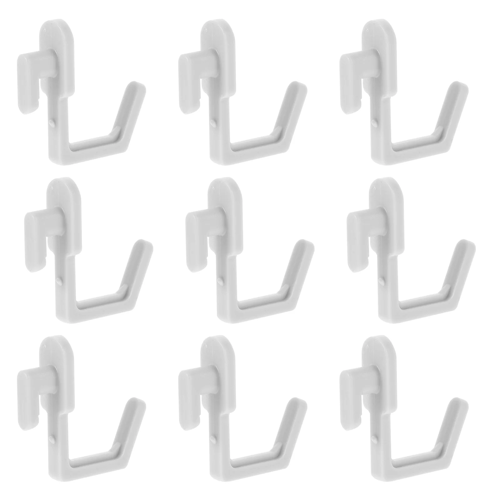 

20pcs Pegboard Hooks Tools Hanging Hooks Garage Utility Hangers Peg Board Accessories