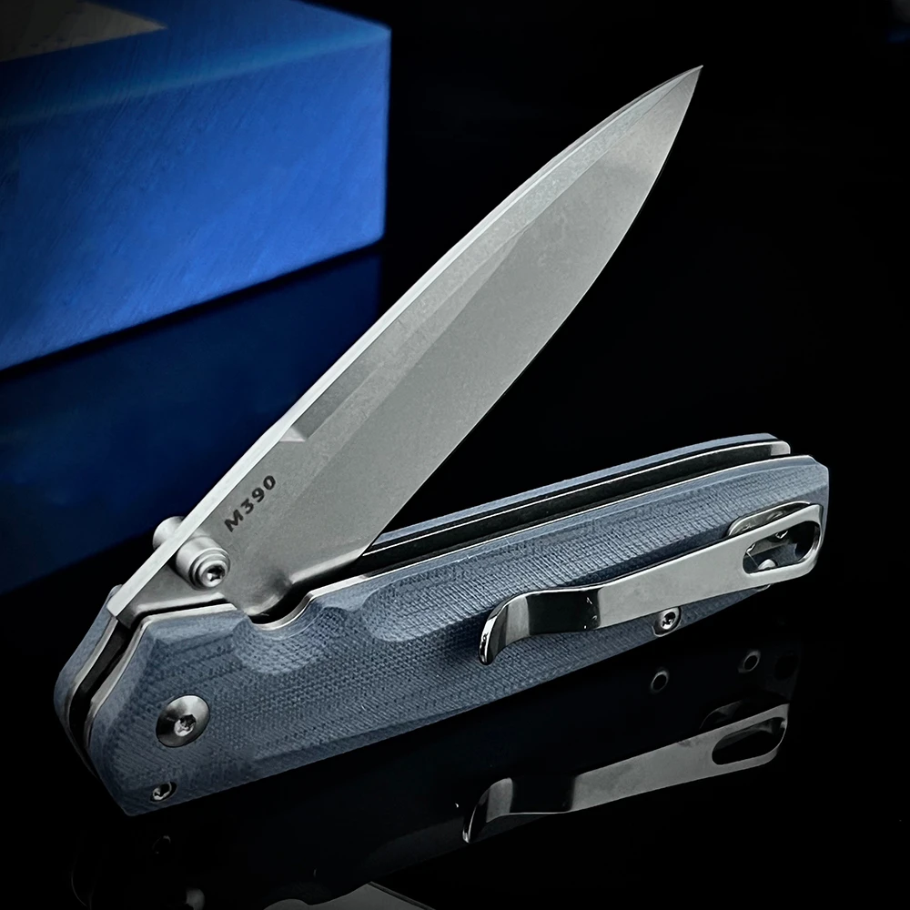 BM 485 M390 EDC Camping Multi Folding Knife Survival Self Defense G10 Handle Wilderness Hunting Pocket Outdoor Tactical Knives 4