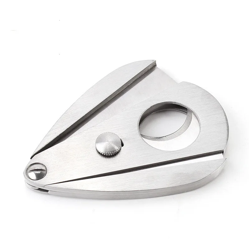 Stainless Steel Cigar Cutter Guillotine Scissors Smoking Accessories