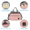 New Style Waterproof Diaper Bag Large Capacity Messenger Travel Bag Multifunctional Maternity Mother Baby Stroller nappy Bags 5