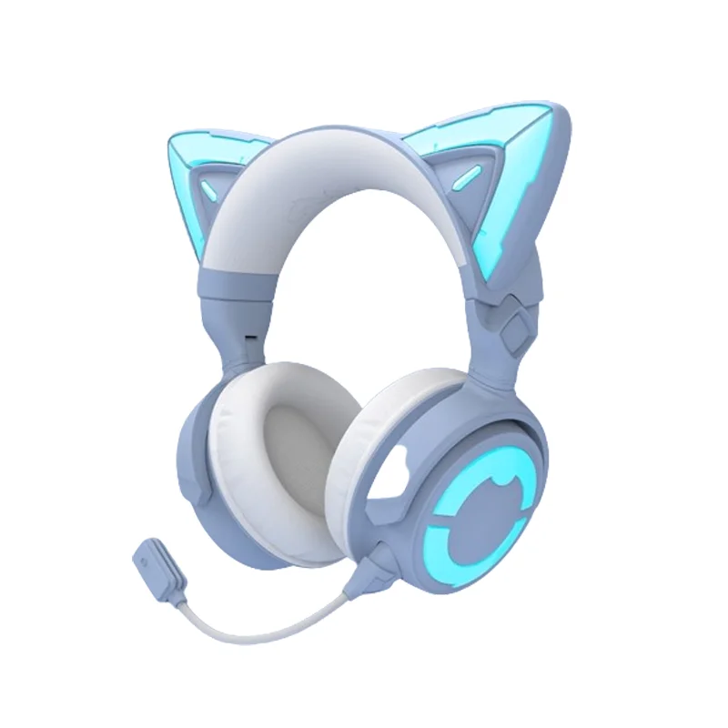 Yowu-ワイヤレス猫の耳のヘッドフォン、Bluetooth 5.0、アプリ