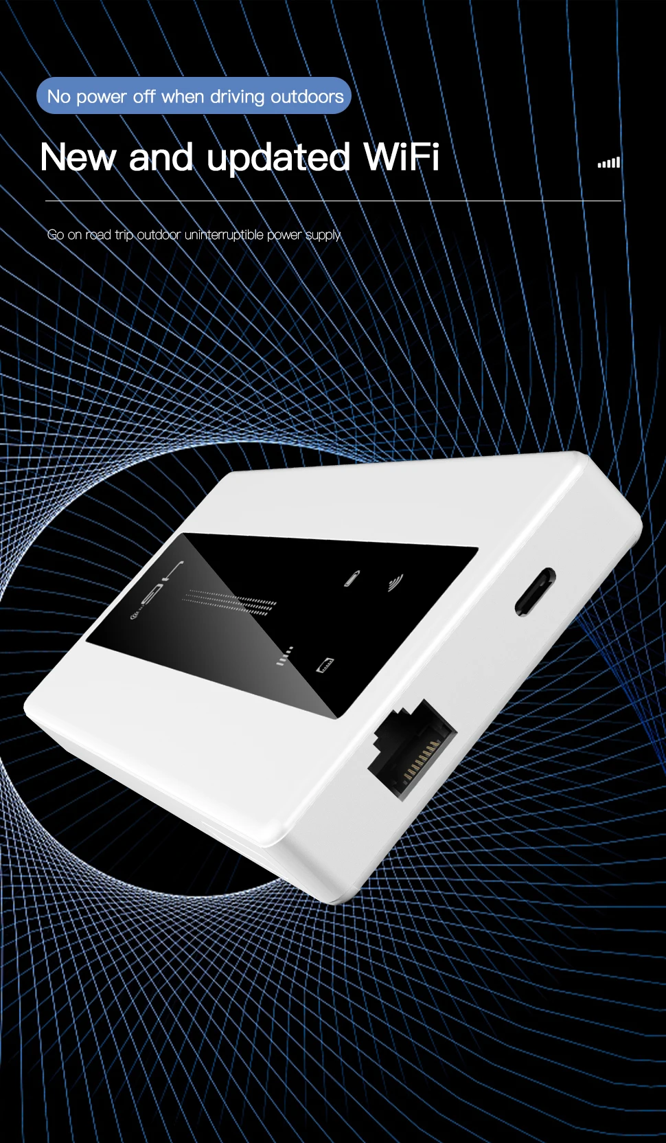 ao ar livre, Pocket WiFi Hotspot, Suporte