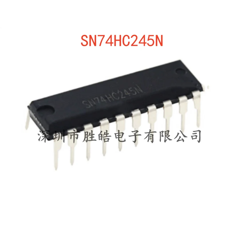 

(10PCS) NEW SN74HC245N 74HC245N Eight-Phase Three-State Bus Transceiver Logic Chip Straight In DIP-20 Integrated Circuit