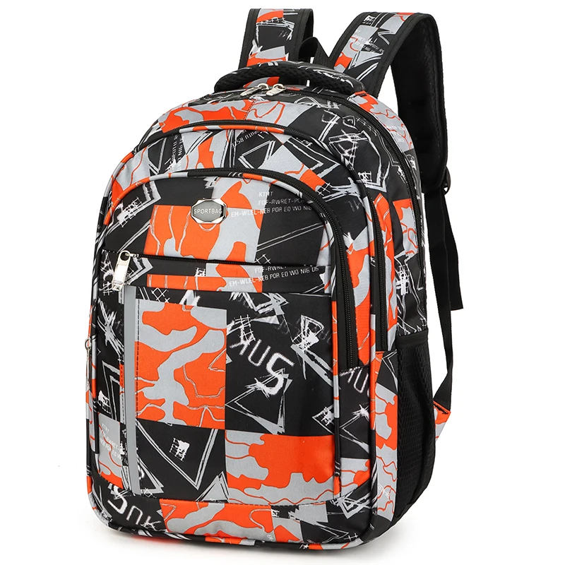 Leisure backpack, fashionable, lightweight, waterproof, travel laptop backpack, large capacity, wear-resistant student backpack