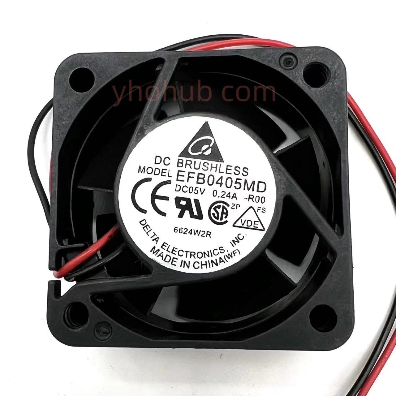 Ventola Di Raffreddamento HP 40x40x20mm – 3 PIN 12V 0.24A – Modello 4020HH12B NF4