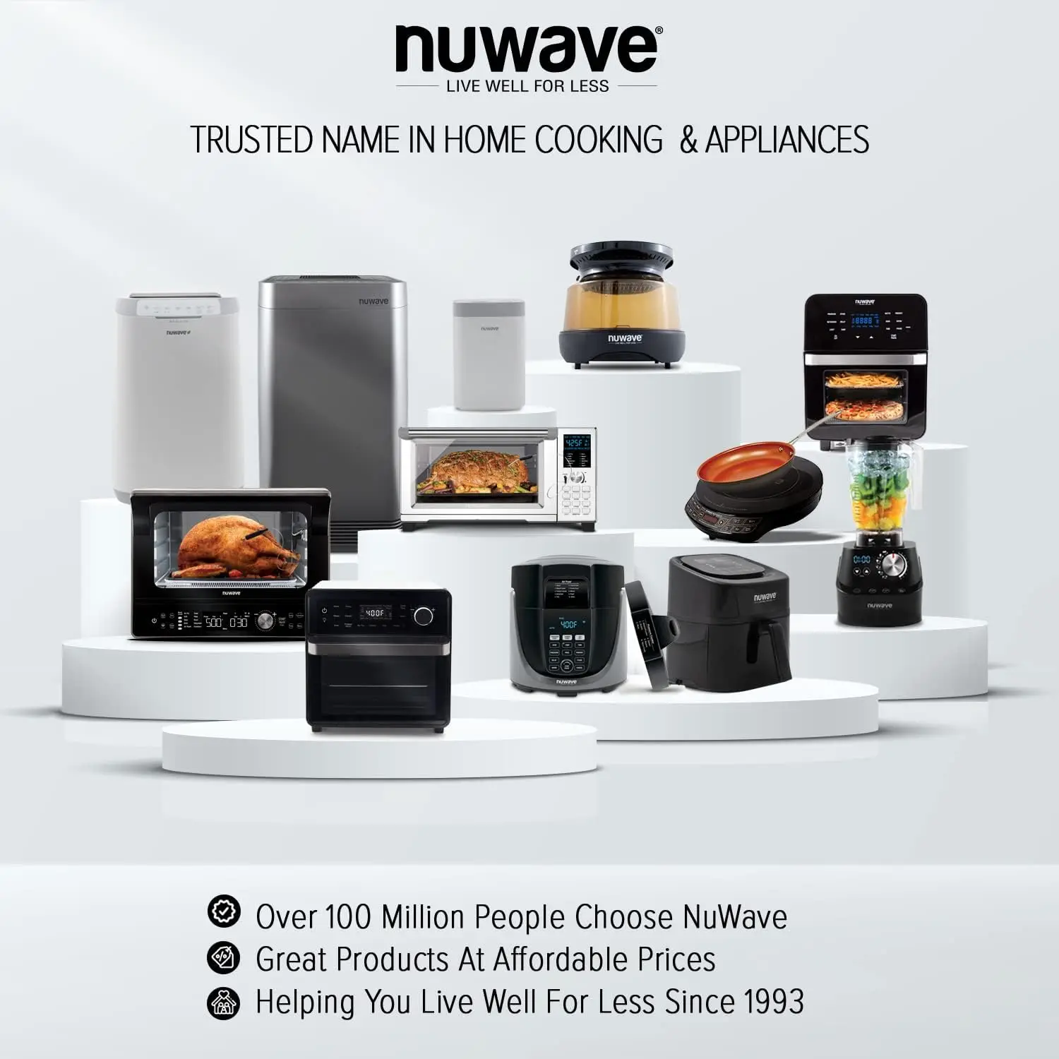 Bravo Convection Toaster Ovens Air Fryer Combo with 30QT Large Capacity For A Whole Chicken and 13" Pizza.1 5