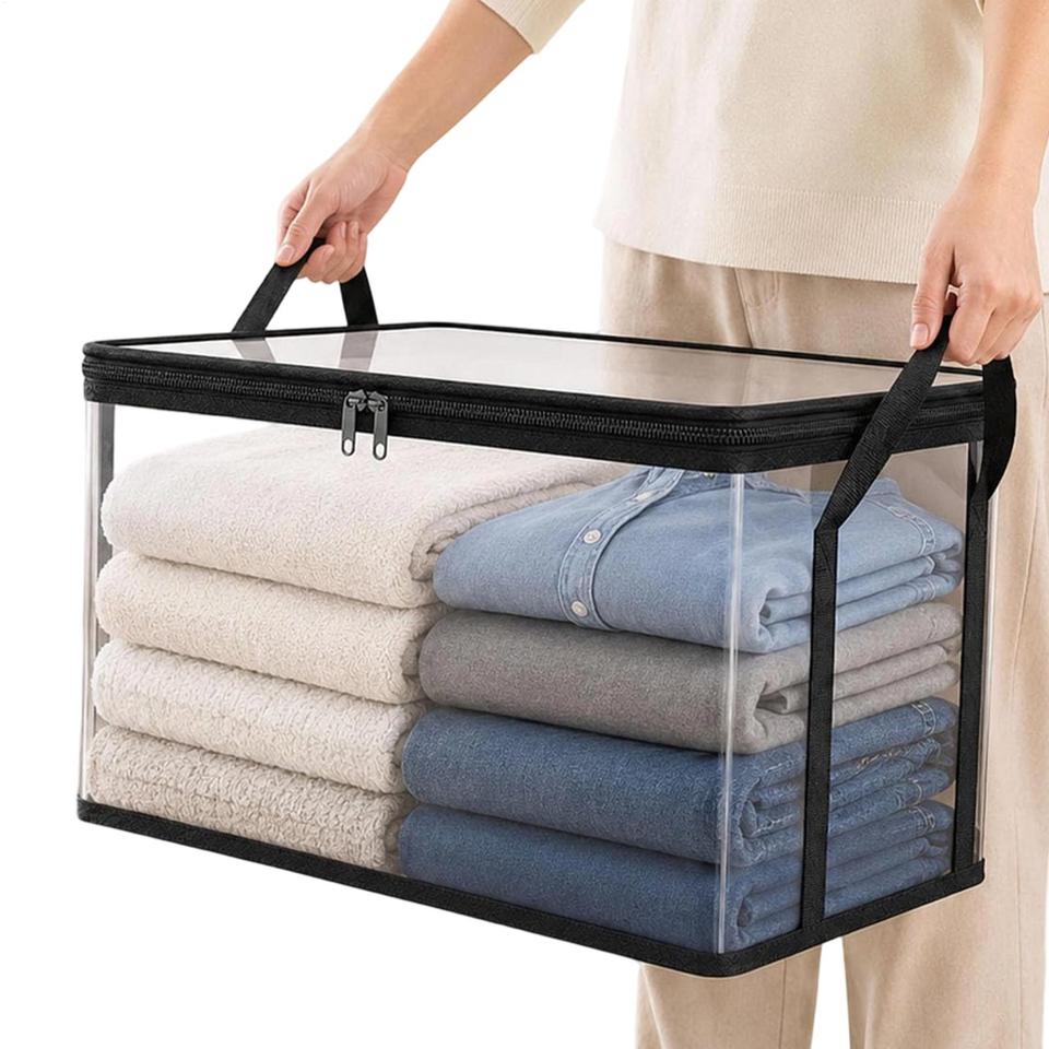 Moving Bags for Clothes Large Capacity Heavy Duty Packing Closet Organizer Clothes Storage Bags for Home Bedroom Nursery Office