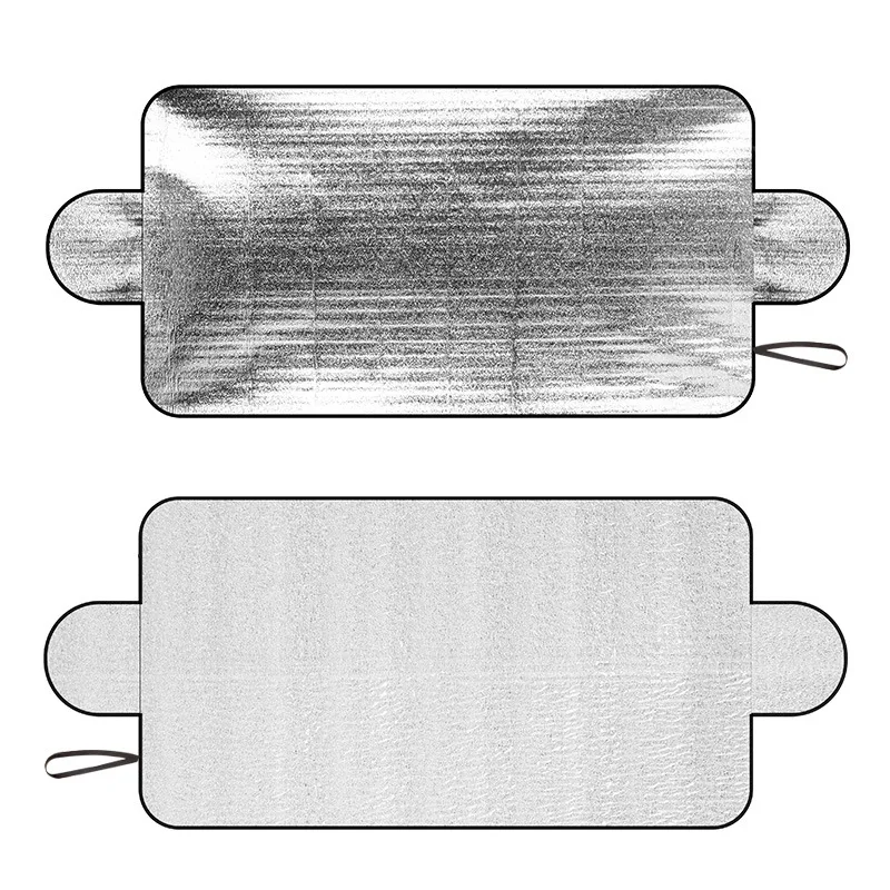 Copertura Antineve per Parabrezza Auto | Telo Protettivo in Alluminio PE Contro Ghiaccio e Brina Invernale | Parasole per Parabrezza Auto con Protezione UV e Antipolvere - Image 4