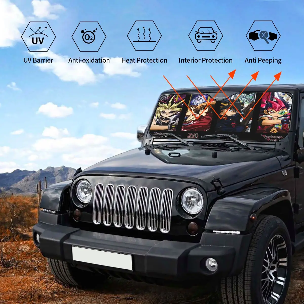 Рисунок 3 - Забавный солнцезащитный козырек