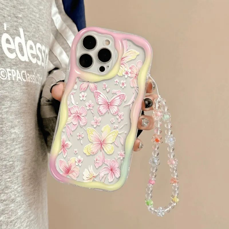 Butterfly Pattern Soft TPU Phone Case Cover