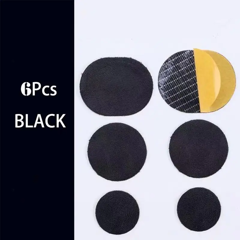 6pcs/set Heel Wear Repair Shoe Patch Stickers Unisex Anti-Wear Heel Foot Care Tools Foot Care Pad Inserts Sneakers Protector